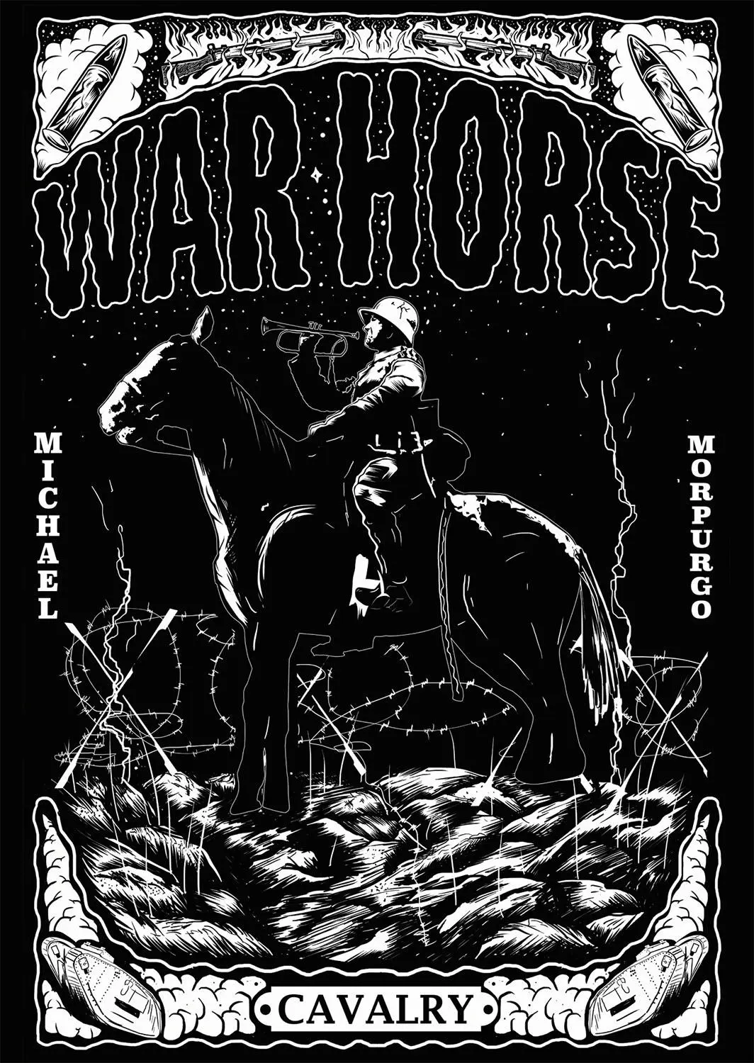 The cover of "war Horse" by Michael Morpurgo