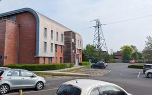 A car park on St Johns campus