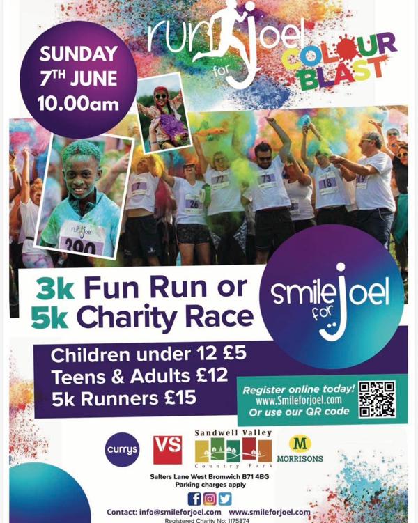UW Run for Joel flyer