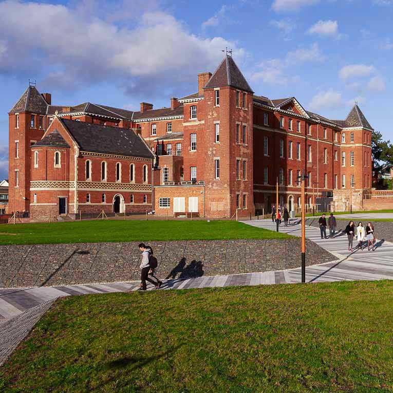 The Charles Hastings Building at the University of Worcester City Campus.