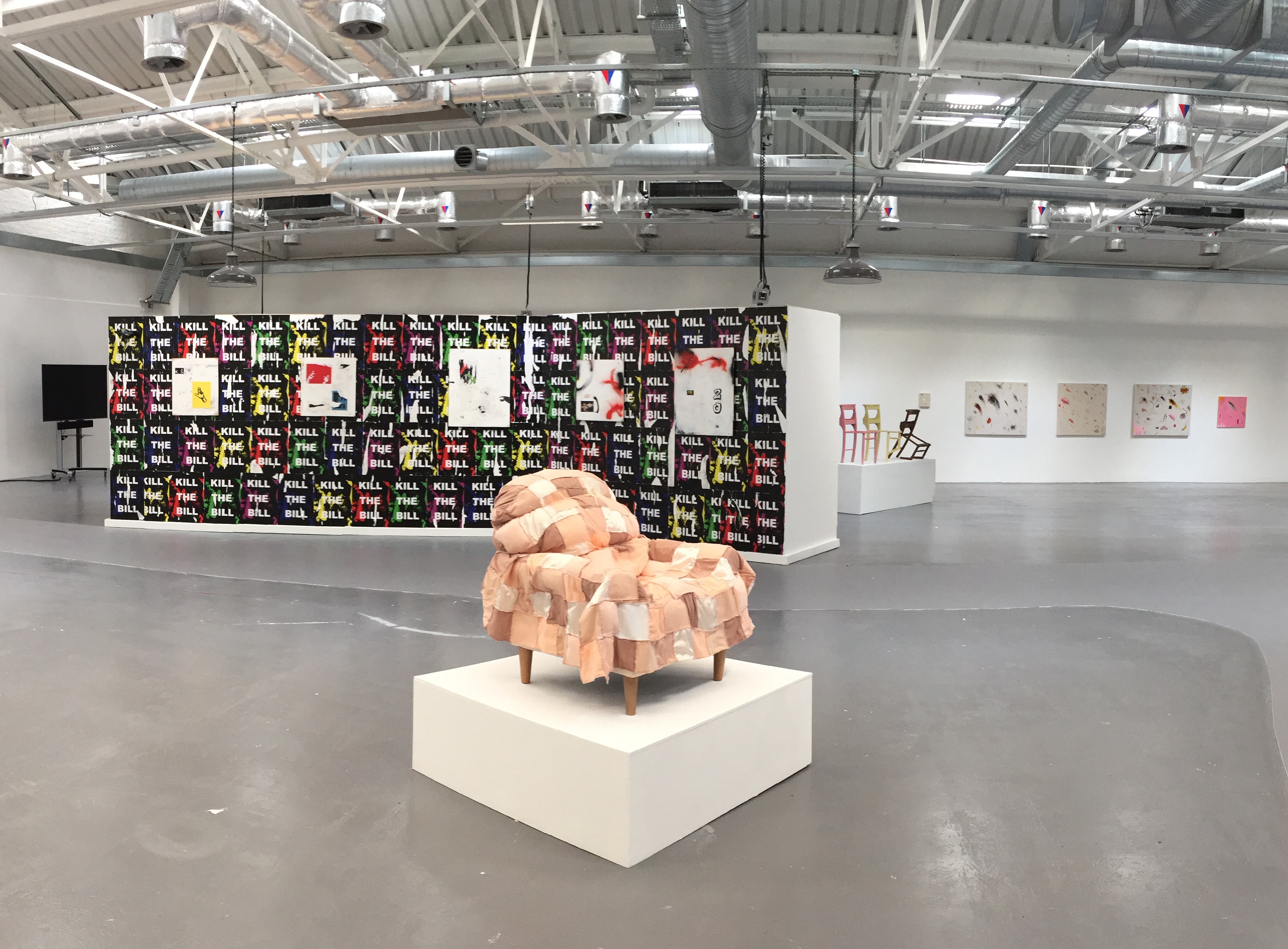 Fine art degree student work