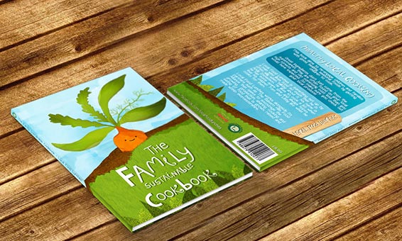 Graphic design degree course student artwork