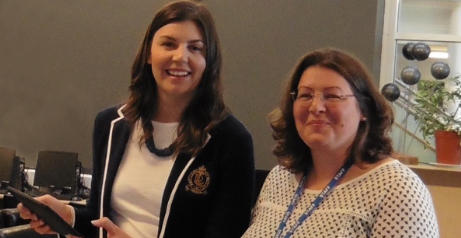 PGCE student on placement