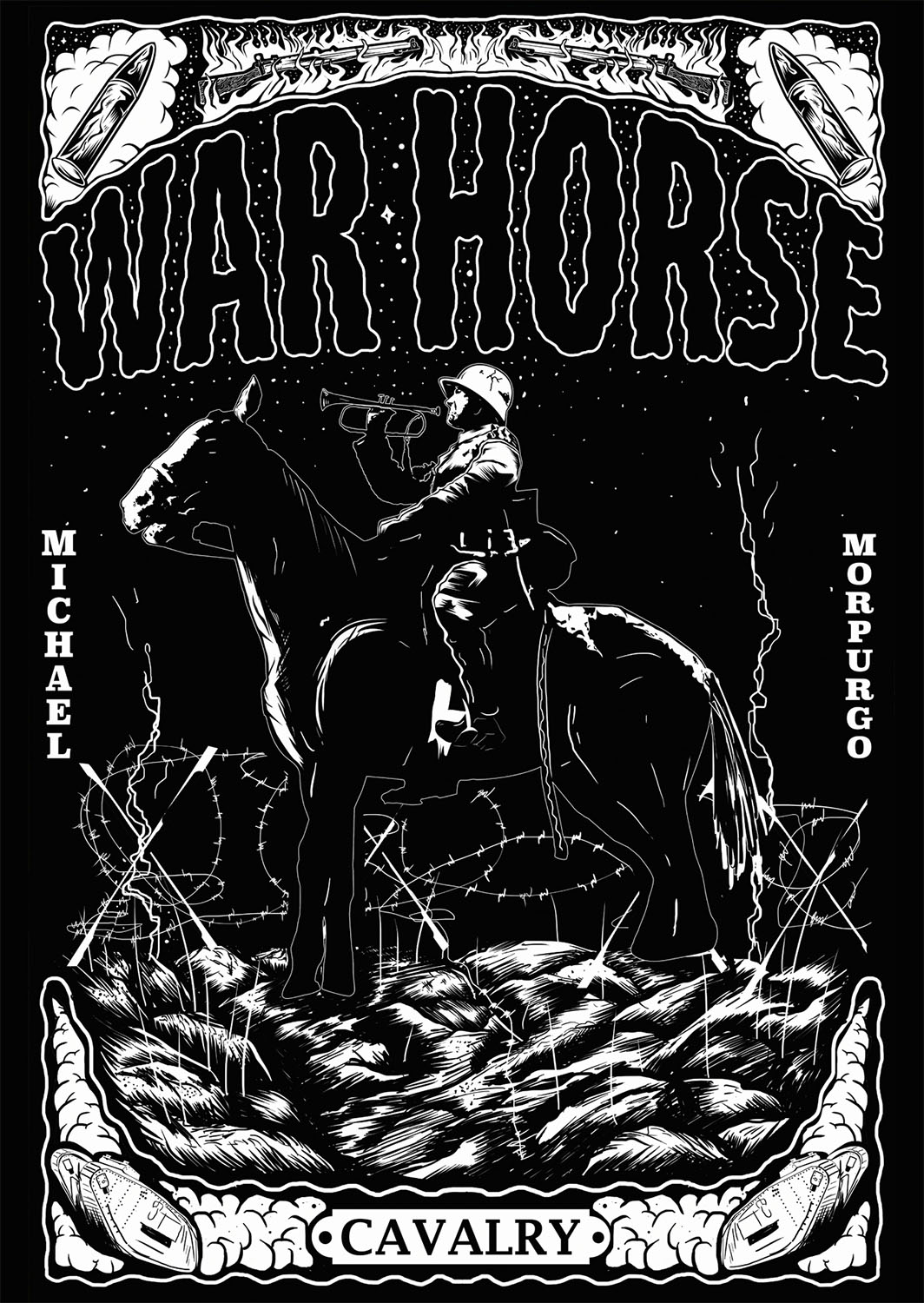 The cover of "war Horse" by Michael Morpurgo