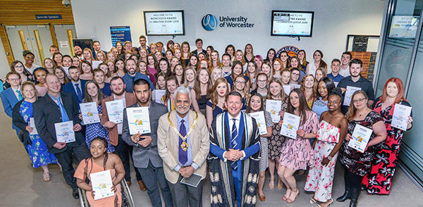 Worcester Awards 2019 group