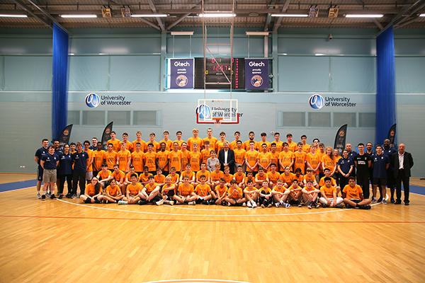 Worcester Valencia Basket Camp 2019 group