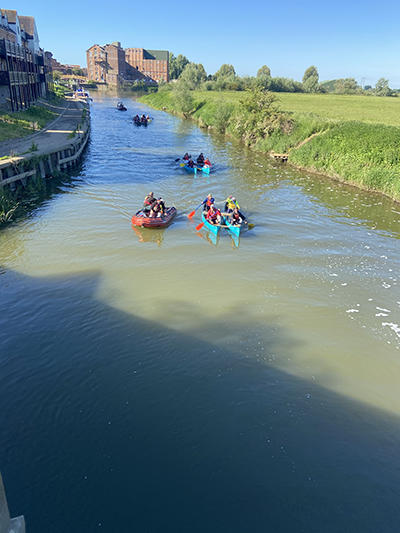 Charity Challenge - canoe