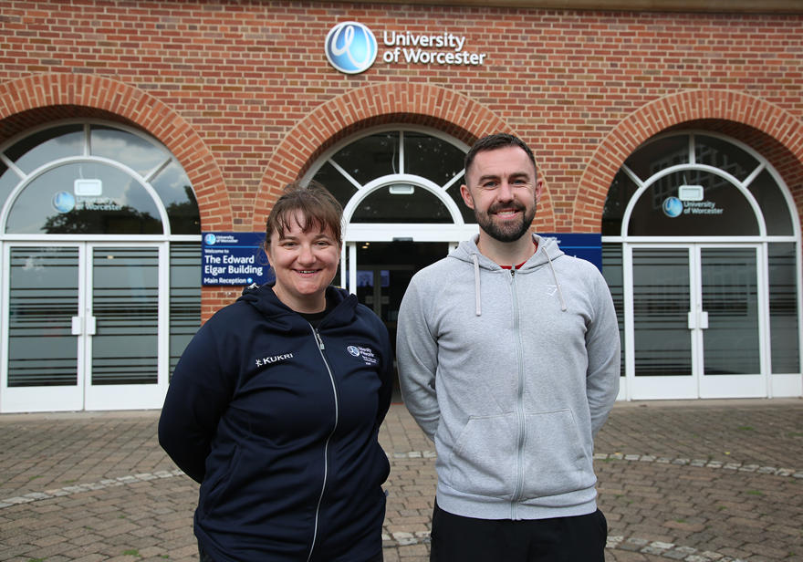 Emma Richardson and Chris Bright