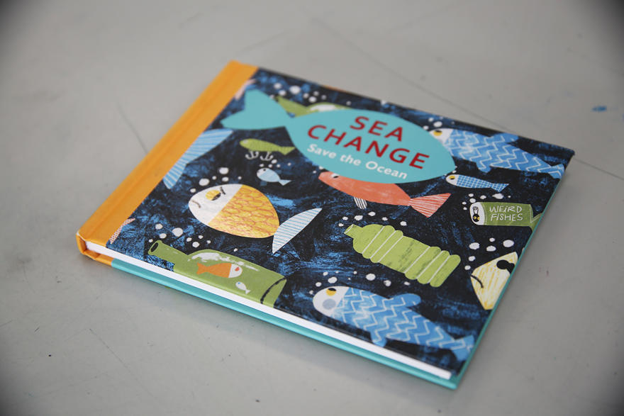 Close up image of book showing the front cover