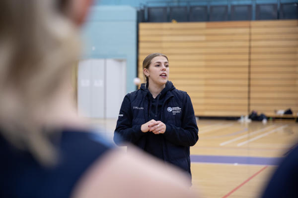 UW Head of Netball Holly French 2