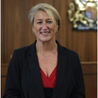 University of Worcester logo on a light blue background