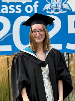 University of Worcester logo on a light blue background