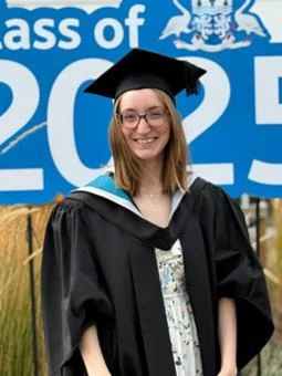 University of Worcester logo on a light blue background