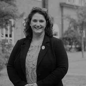University of Worcester logo on a light blue background