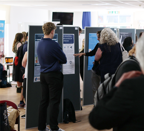 Students gathered at Criminology conference