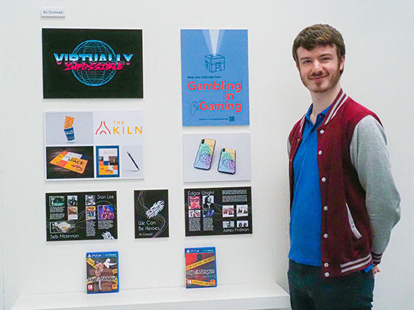 Ali Grimsell Graphic Design and Creative Media Graduate