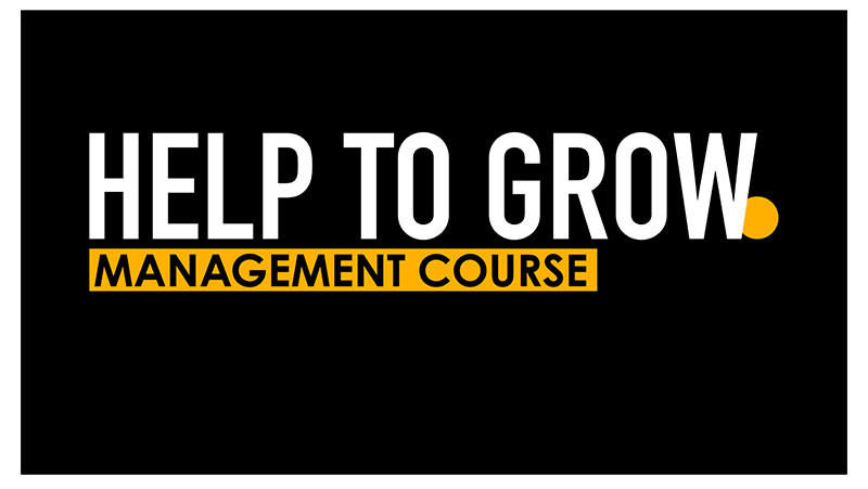 Help to grow management course logo
