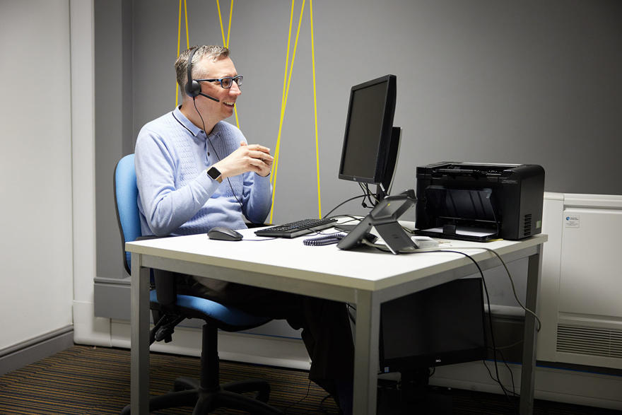 Online interview social work