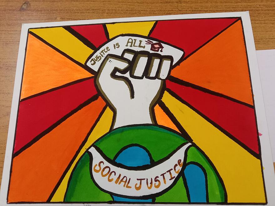 Social justice painting