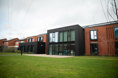 Exterior view of Mary Seacole hall of residence