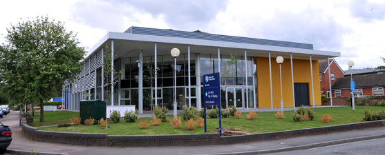 The University of Worcester Riverside exterior