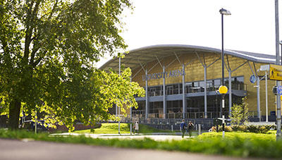 University of Worcester Arena exterior