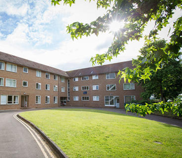 An outside shot of the Traditional Halls on St Johns Campus