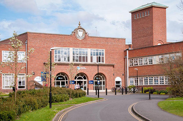 The University of Worcester St John's Campus front entrance