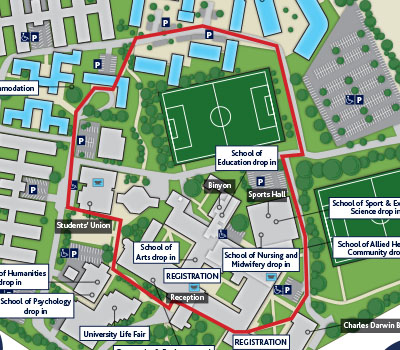 St Johns Campus Map
