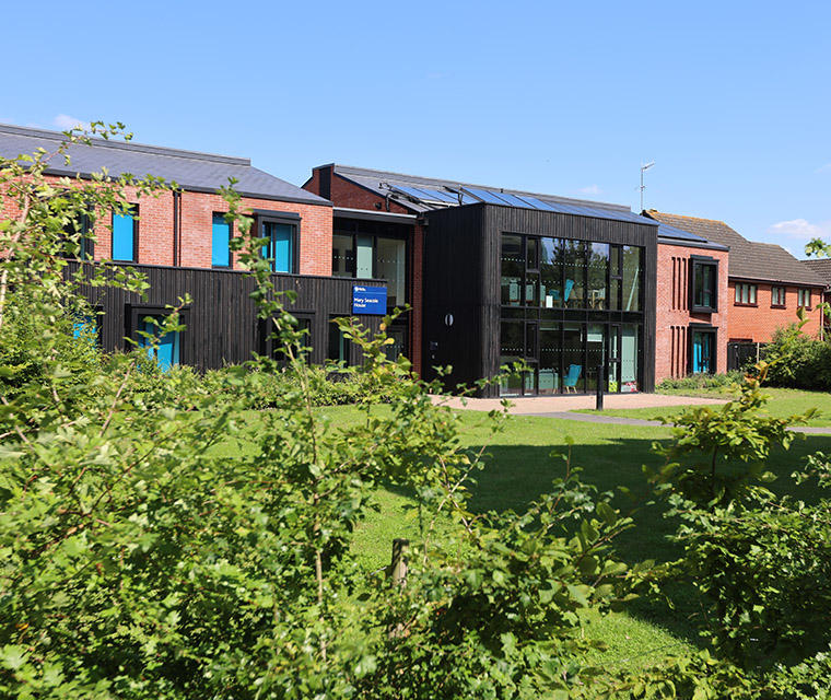 Exterior view of the Mary Seacole building