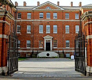 entrance to charles hastings building