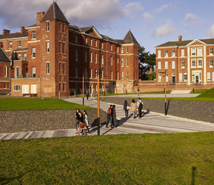 image of charles hastings building in the sunshine